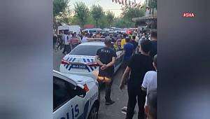 Kahramanmaraş'ta iki gurup arasında çıkan kavgada polis memuru yaralandı
