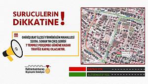 Sürücülerin Dikkatine! 