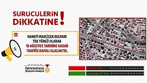 Sürücülerin Dikkatine!