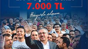 Başkan Güngör Müjdeyi Verdi: “Büyükşehir Belediyesi’nde en düşük ücret 7 Bin TL”