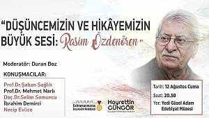 ‘Düşüncemizin ve Hikâyemizin Büyük Sesi: Rasim Özdenören’ Paneli Gerçekleştirilecek