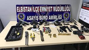 Elbistan’da buğday hırsızları silahlarıyla birlikte yakalandı 
