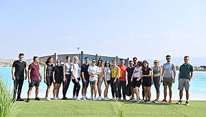 Romanya, Litvanya ve Makedonyalı öğrenciler EXPO 2023 Rekreasyon Alanı’na hayran kaldı