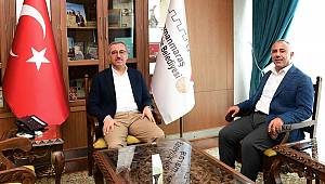 Türkoğlu Kaymakamı Hersanlıoğlu’ndan Başkan Güngör’e Veda Ziyareti