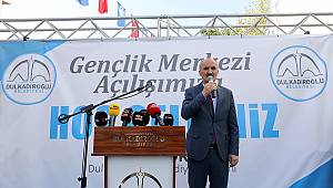 Başkan Okay, “Geleceğimizin fidanları olan gençlerimiz Gazipaşa Dr. Cafer Tatlıbal Gençlik Merkezi’nde yeşerecek” 