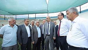 Boyalı er meydanı güreşlere hazır...