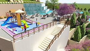 Dulkadiroğlu’ndan Beyazıtlı Mahallesine Şelale Park