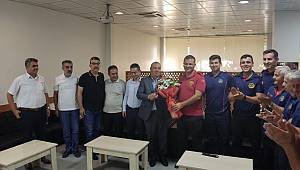 Kahramanmaraş BEM-BİR-SEN’den İtfaiye Teşkilatına Ziyaret 
