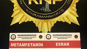 Kahramanmaraş’ta uyuşturucudan 2 kişi tutuklandı