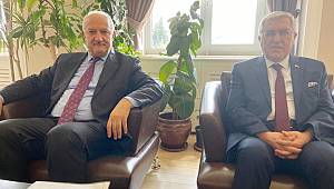 Rektör Can, Sosyal Güvenlik Kurumunu ziyaret ederek görüş alışverişinde bulundu