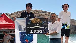 SANKO Okulları Rumkale Su Sporları Festivali'nde beş derece yaptı..