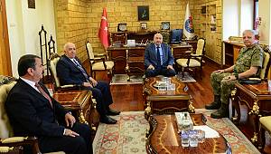 Terzioğlu’ndan Rektör Yasım’a Hayırlı Olsun Ziyareti 