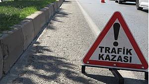 Askeri araç devrildi: 7 yaralı..