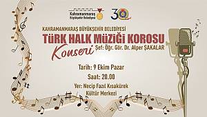 Büyükşehir’in Türk Halk Müziği Korosu Müzikseverlerle Buluşacak