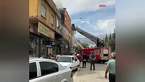 Kahramanmaraş’ta ikamet yangını..