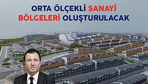 Küçük Sanayi Sitesinde üretim yapan esnafa müjde