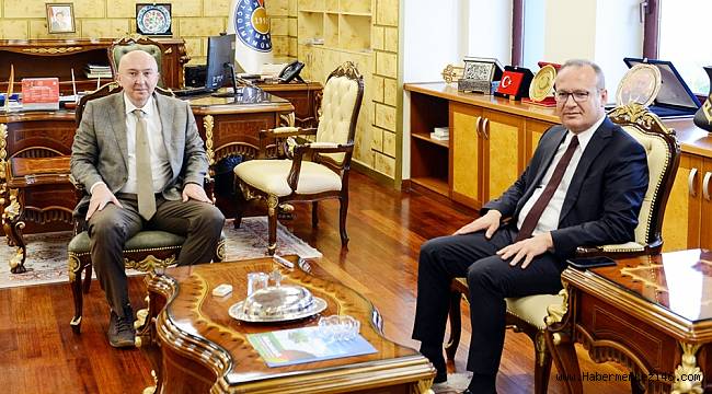 MHP İl Başkanı Ertuğrul Doğan, Rektör Yasım’ı Ziyaret Etti 