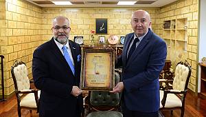 MÜSİAD Kahramanmaraş Şube Heyetinden Rektör Yasım’a “Hayırlı Olsun” Ziyareti 