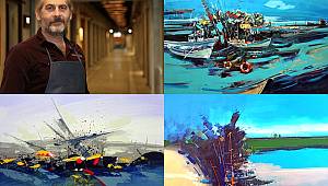 Ressam Doç. Dr. Türe: “Doğanın Sergilediği Güzellikleri Tuvalime Aktararak Resmediyorum” 