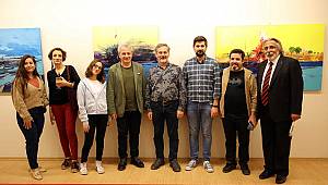SANKO’da “Yansımalar” temalı resim sergisi açıldı...