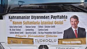 Türkoğlu’lu Hanım Sultanlar İstanbul'u Doyasıya Gezdi