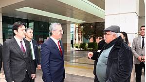 Başkan Güngör'den Şehir Hastanesi'ne Ziyaret..