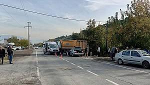 Kahramanmaraş’ta kamyon ile otomobil çalıştı: 5 yaralı
