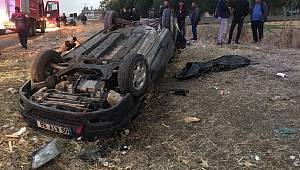 Kahramanmaraş’ta otomobil takla attı: 1 ölü 3 yaralı 