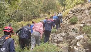 Kahramanmaraş’ta zeytin toplamak için çıktığı kayalıklardan düşen yaşlı adam öldü