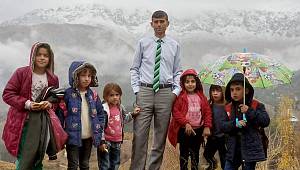 Kahramanmaraş Yedikuyular’a yılın ilk karı düştü