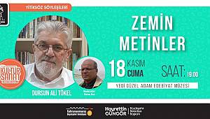 Kültür Sanat Sezonu’nda Gri Koç ve Tökel Söyleşisi