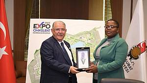 Zimbabve Cumhuriyeti'nden Kahramanmaraş'a EXPO 2023 ziyareti..