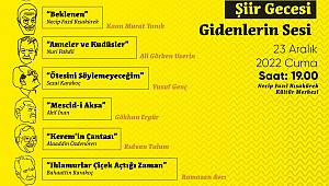 3. Uluslararası Şiir ve Edebiyat Günleri Başlıyor
