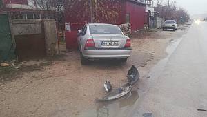 Elbistan’da otomobil ile minibüs çarpıştı: 3 yaralı