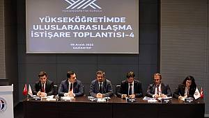KSÜ “Yükseköğretimde Uluslararasılaşma İstişare Toplantısı – 4″e Katıldı