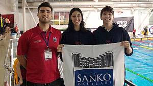 SANKO Okulları Öğrencilerinin Yüzmede Türkiye Başarısı