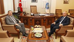 Başkan Aydın’dan KİÜ’ye “Hayırlı Olsun” Ziyareti