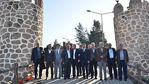 Eski Belde Belediye Başkanlarından, Başkan Okumuş'a Ziyaret