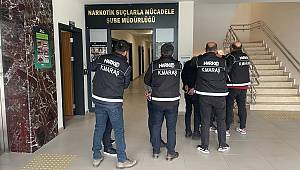 Kahramanmaraş’ta uyuşturucu taciri 3 kişi tutuklandı