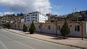 Ballıca Prefabrik Çarşı Hizmete Hazır..