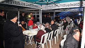 Başkan Mahçiçek, personeller ve aileleriyle iftar sofrasını paylaştı..