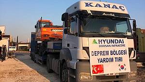DOOSAN İş Makinaları deprem Bölgesinde..
