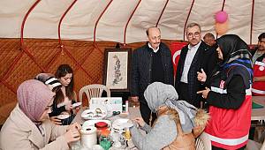 Depremin Yol Açtığı Tahribatları Gidermek ve Yaralarımızı Sarmak İçin Yoğun Gayret Gösteriyoruz 