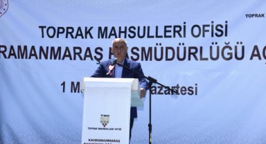 Toprak Mahsulleri Ofisi Kahramanmaraş Başmüdürlüğü’nün açılış töreni gerçekleştirildi