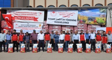 Soya Tohumu Dağıtıldı 