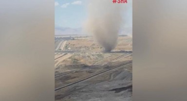 Kahramanmaraş’ta hortum kısa süreli paniğe neden oldu
