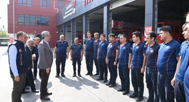 Başkan Güngör’den İtfaiye Teşkilatına Ziyaret..