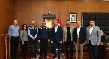 Başkan Güngör, İlbank Genel Müdürü Recep Türk'ü Ağırladı..