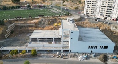 Doğukent Spor Kompleksi projesinde çalışmalar hız kazandı..