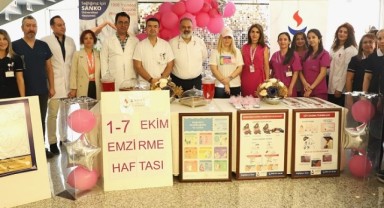 SANKO Üniversitesi Hastanesi’nde 1-7 Ekim Emzirme Haftası..